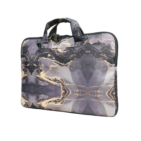 Volcano Lava Digital Printed Laptop Sleeve with Sling Unisex Laptop Bag ...