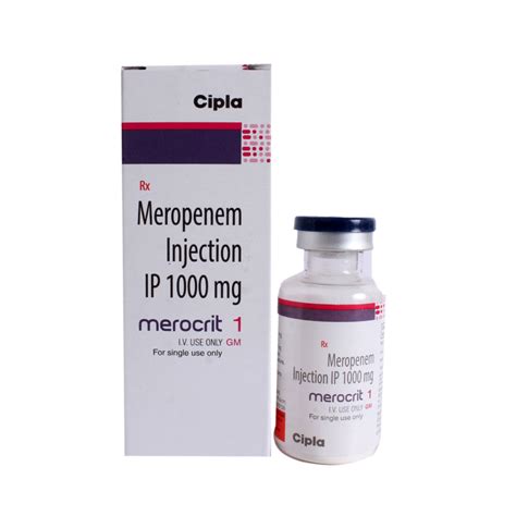 MEROCRIT INJECTION 1GM Price, Uses, Side Effects, Composition - Apollo ...