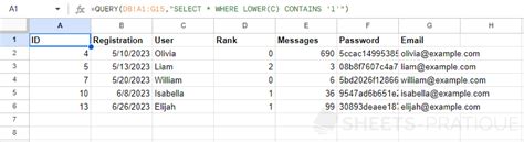 Image result for Query Google Sheets Functions
