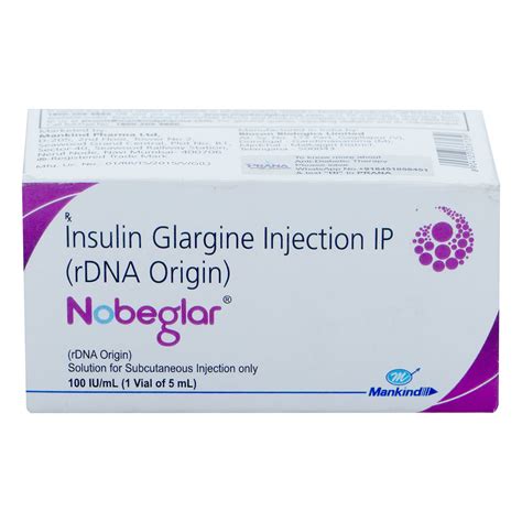 Nobeglar 100IU Injection 5 ml | Uses, Side Effects, Price | Apollo Pharmacy