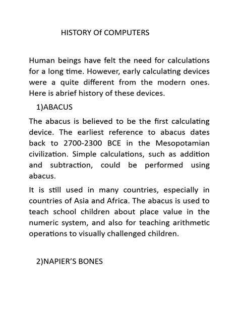 Image result for History Computer System PDF