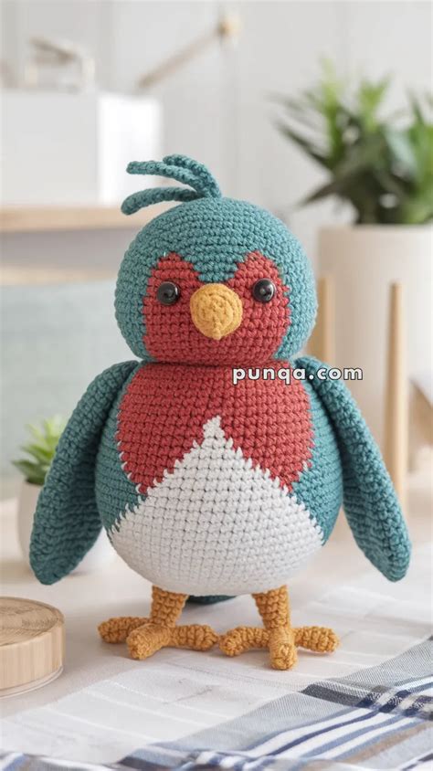 Crochet Robin Pattern-Free 的图像结果