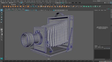 Maya Modeling 的图像结果