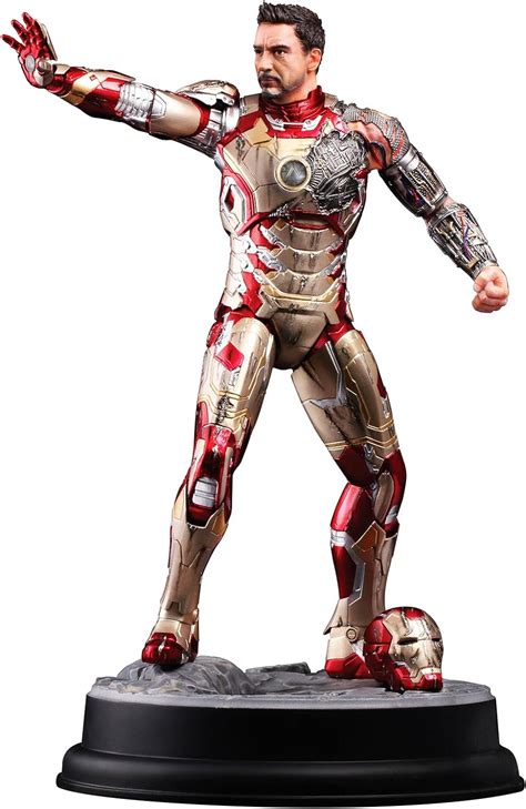 Buy Dragon Models Iron Man 3 - Mark XLII, Battle Damaged Version Model ...