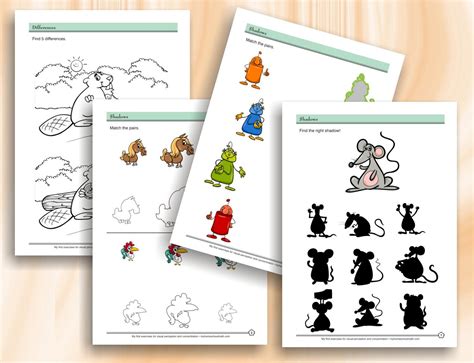 Visual Perception Exercises 的图像结果