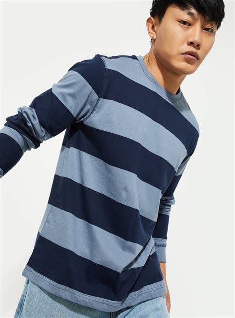 Buy URB_N Men Striped T-shirt Online at just Rs. 799.0 - 1000015572873 ...
