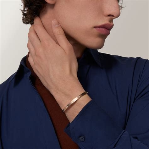 #LOVE# bracelet, medium model, 4 diamonds