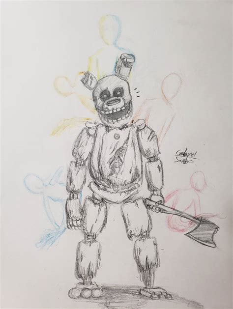 Image result for Spring Trap FNAF Animation