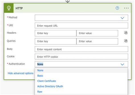 Image result for Power Automate HTTP with Azure Ad