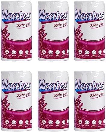 Amazon Brand - Solimo 2 Ply Kitchen Tissue Paper Roll, soft and highly ...