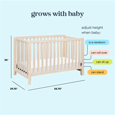 Baby crib dimensions clearance