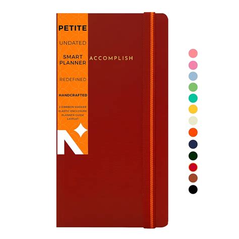 NEORAH — ACCOMPLISH UNDATED Planner - Petite | 12 Month Productivity ...