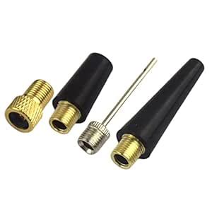UJEAVETTE Pump FV to AV Adapter Kit Sports Ball Inflate Needle Airbed ...