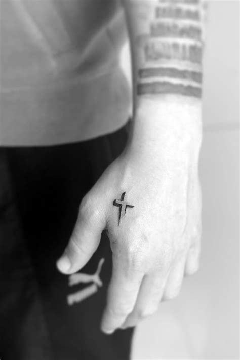 20 Most Popular Small Cross Tattoos