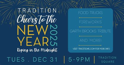 Roping in the Midnight, Tradition Square, Port Saint Lucie, 31 December ...