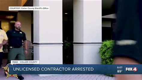 4 arrested in Collier unlicensed contractor operation