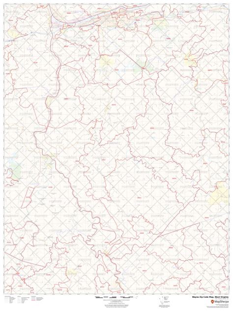Image result for Wayne County Zip Code Map
