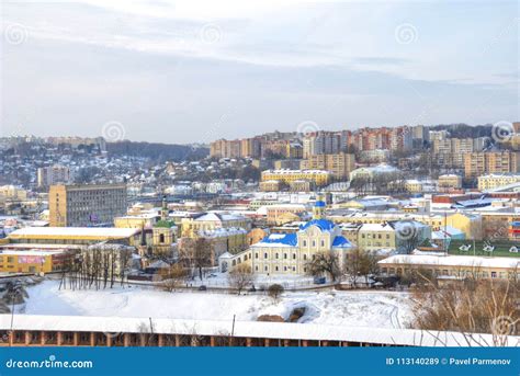 Smolensk. City Panorama. Chapel and the Church of St. Nicholas ...