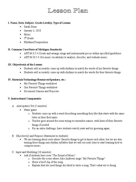 Image result for Lesson Plan Introduction