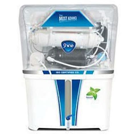 Aqua Tech Ro System Model Shine Water Purifier (14 L, White) : Amazon ...