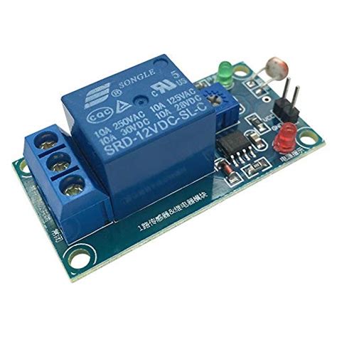 Buy YEZIN Relay Module, 12V Light Photoswitch Sensor Switch LDR ...