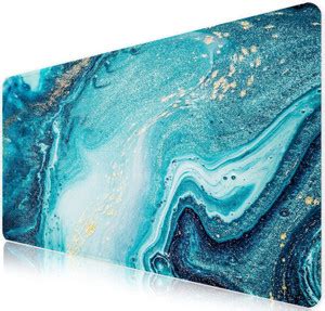 AlexVyan Blue Sea Large Gaming Mouse Pad , Anti-Fray Cloth Mousepad ...