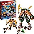 LEGO NINJAGO Lloyd and Arin’s Ninja Team Mechs 71794 Building Toy Set ...