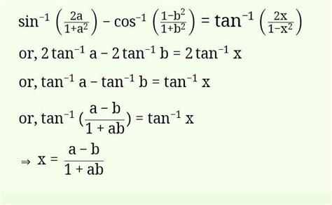 If tan(A + B) = a + b and tan(A - B) = a - b thenthe value of (sin 2A ...