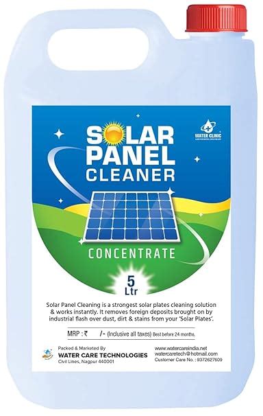 WATER CLINIC: CARE FOR WATER CARE FOR LIFE Solar Panel Cleaner ...