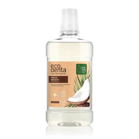 Coconut Fluoride Free Mouthwash in 500ml from Ecodenta