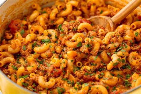 Easy Ground Beef Goulash Recipe