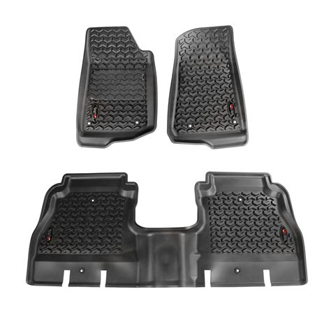 Rugged Ridge Floor Liners for 18-21 Jeep Wrangler JL Unlimited 4-Door ...
