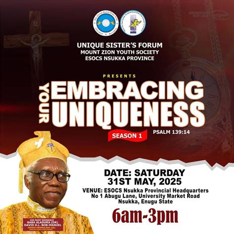 Embracing Your Uniqueness 0.1, University Market Road, Nsukka., 31 May ...