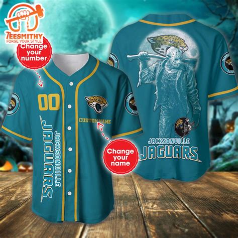 Jacksonville Jaguars NFL 3D Personalized Baseball Jersey For Man And ...