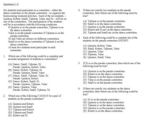 Image result for LSAT Practice Test PDF