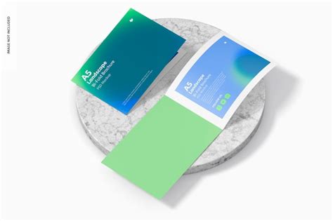 Modello di brochure pieghevole A5 orizzontale, prospettiva | PSD Premium