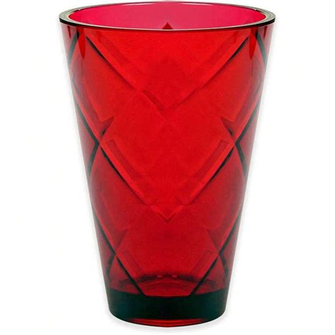 Certified International Diamond Heavy Weight Ruby Acrylic DOF Glass 16 ...