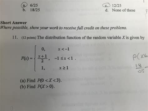 Image result for Distribution Function of a Random Variable