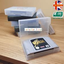 Buy Nintendo N64 Cartridge Case Premium Game Card Storage Shell Mario ...