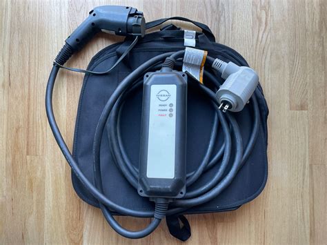 2023 Nissan Ariya EV Charger OEM 110V & 240V 30 AMPS 30a Level 2 Charging Cable | 296900 ...