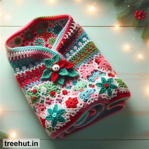 Christmas Crochet Baby Swaddle Ideas patterns and how to make them ...