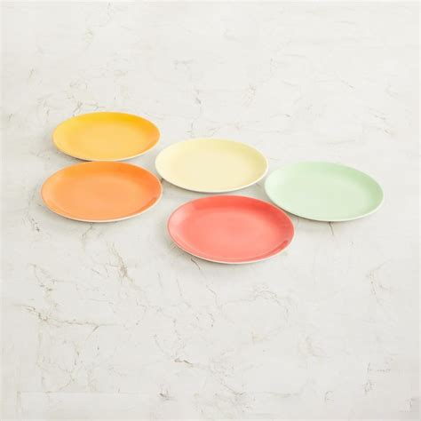 Buy Corsica Alton Set of 6 Bone China Snack Plates - 18.5cm from ...