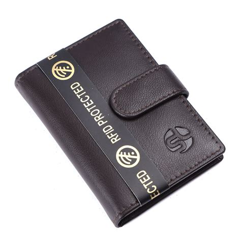 MENS LEATHER RFID CARD HOLDER 54116 – SREELEATHERS