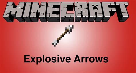 Image result for How to Get Exploding Arrows in Minecraft