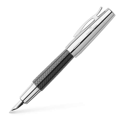 Faber-Castell Emotion Parquet Black Fountain Pen | Germany ...