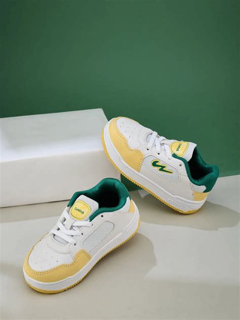 OGK-07 White Kids Sneakers – Campus Shoes