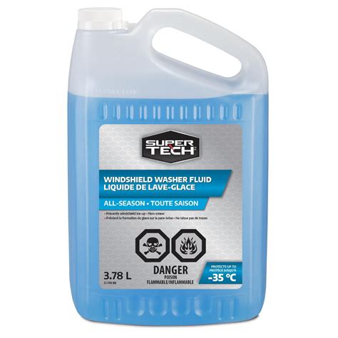 SuperTech - Windshield Washer Fluid -35°C, 3.78 L - Walmart.ca