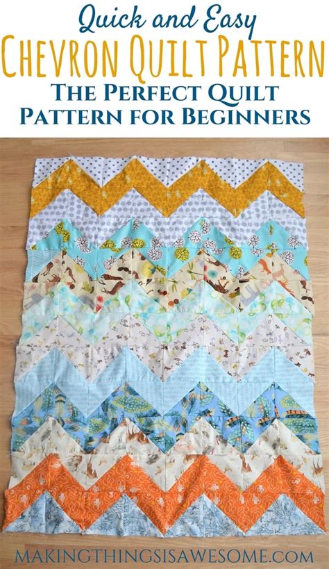 Image result for Free Chevron Quilt Tutorial