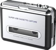 microware Portable Cassette Player with AM/FM radio Cassette to MP3 ...