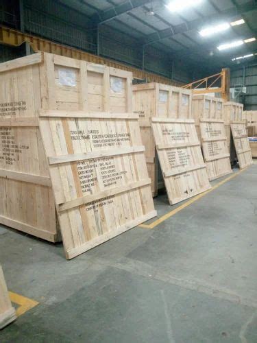 Wooden Packaging Boxes - Wooden Packing Crate Manufacturer from Vasai